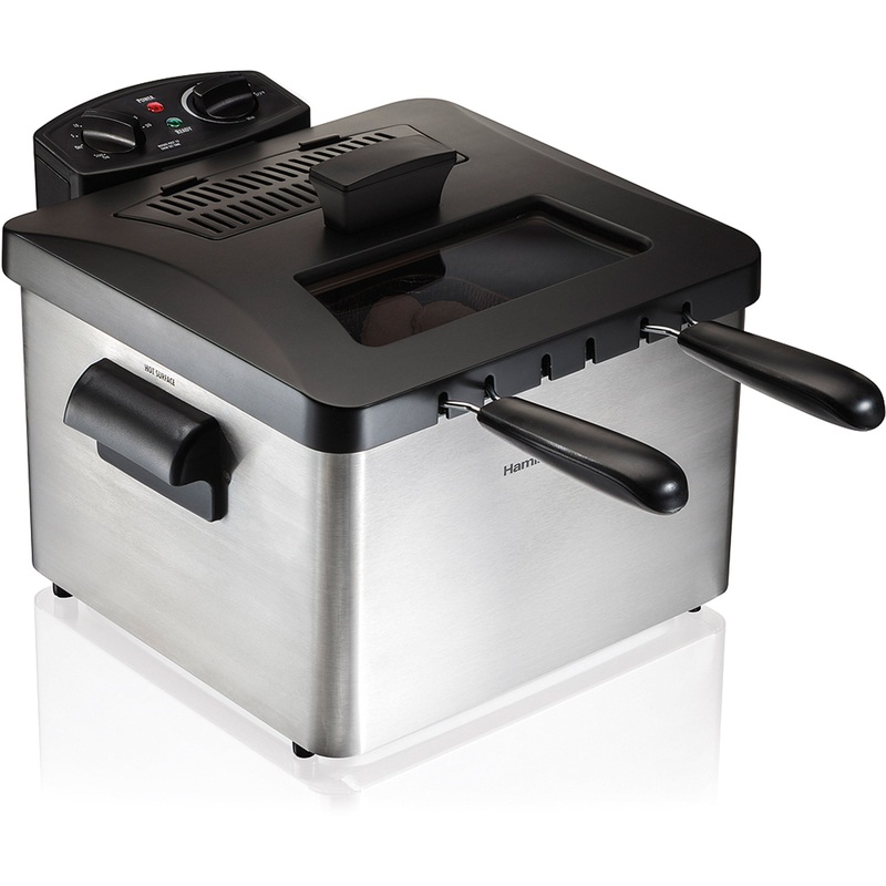Hamilton Beach Professional-Style Deep Fryer, Model 35036 | Bigbigmart.com