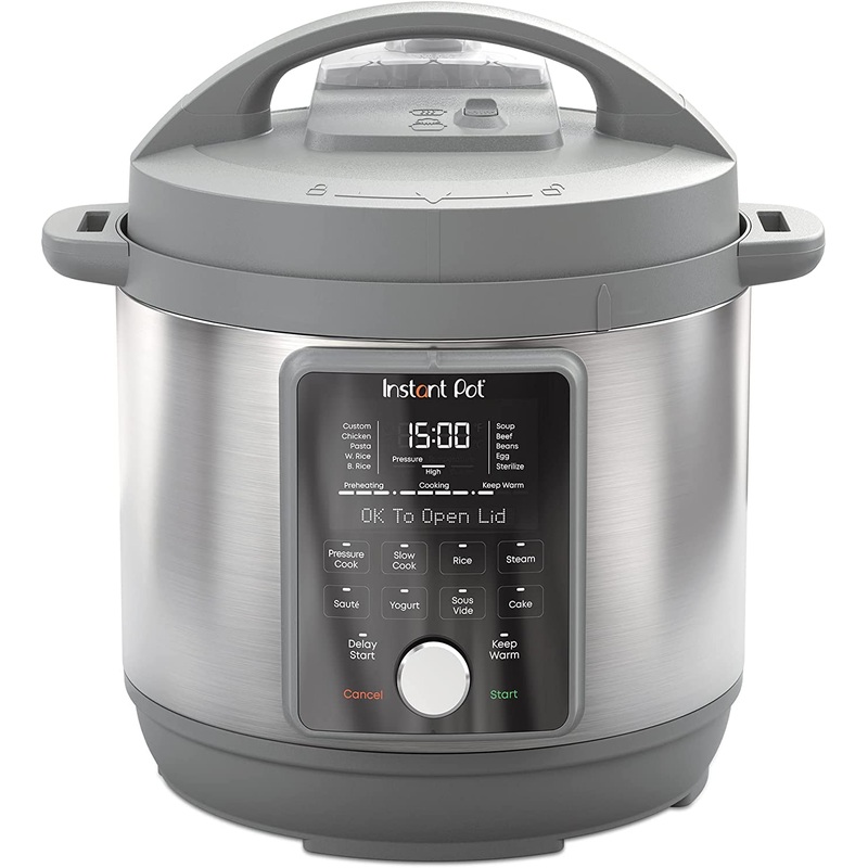 Instant Pot Duo Plus, 8-Quart Whisper Quiet 9-in-1 Electric Pressure Cooker, Slow Cooker, Rice Cooker, Steamer, Saut, Yogurt Maker, Warmer & Sterilizer, App With Over 800 Recipes, Stainless Steel | Bigbigmart.com