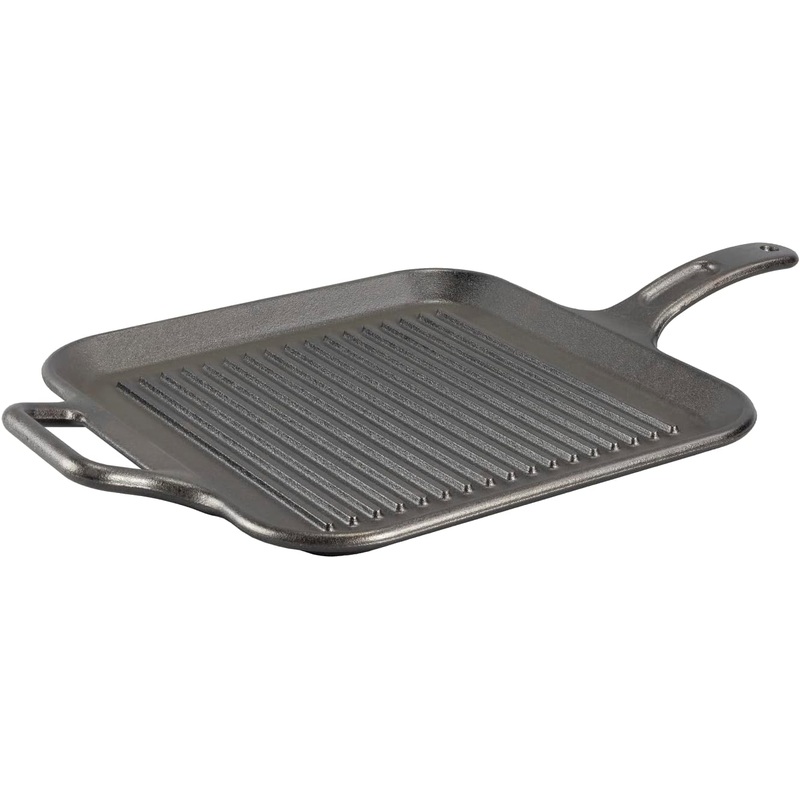 Lodge BOLD 12 Inch Seasoned Cast Iron Grill Pan; Design-Forward Cookware | Bigbigmart.com