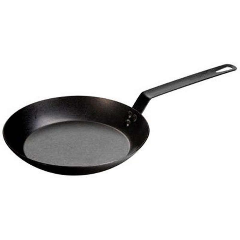 Lodge CRS10 Carbon Steel Skillet, Pre-Seasoned, 10-inch | Bigbigmart.com