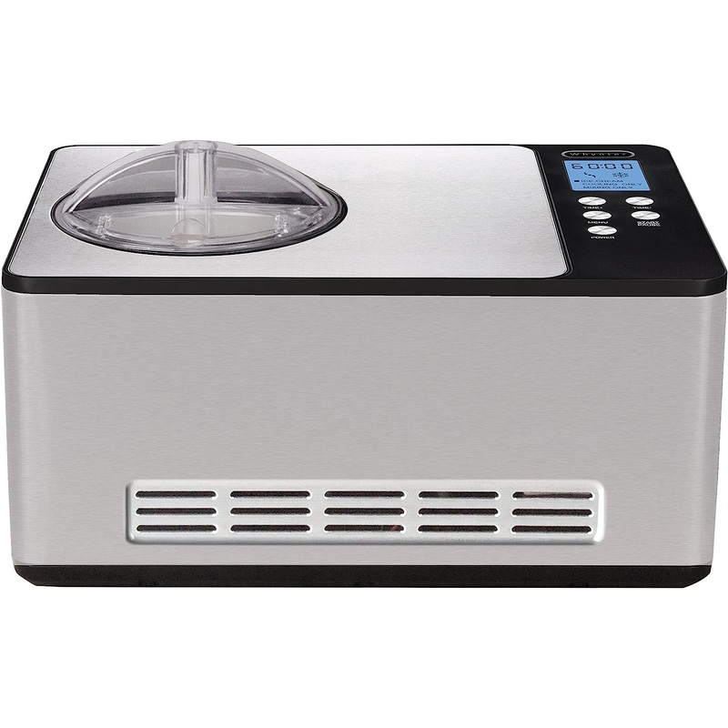 Whynter ICM-200LS 2-Quart Stainless Steel Automatic Ice Cream Maker With Compressor | Bigbigmart.com