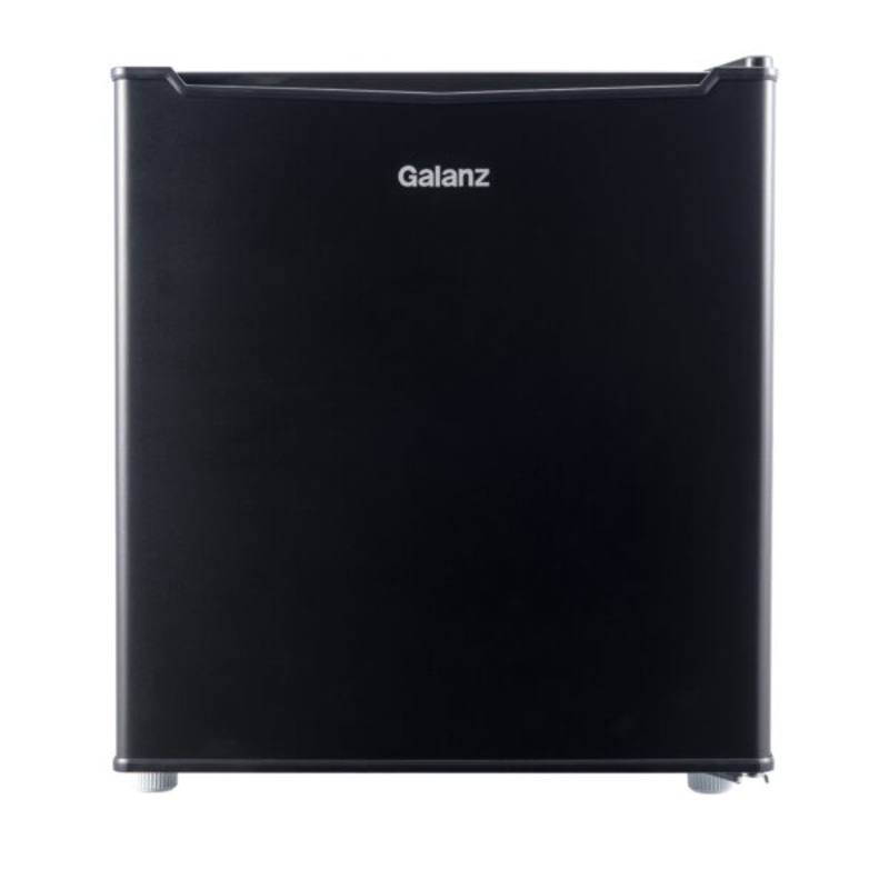Galanz 1.7 Cu ft Single Door Mini Fridge, Black | Bigbigmart.com