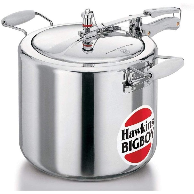 Hawkins HA22L Aluminum Classic Pressure Cooker, 22-Liter | Bigbigmart.com
