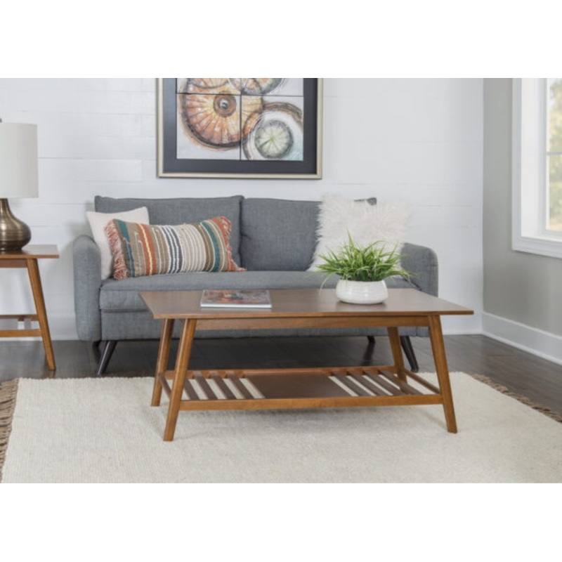 Linon Charlotte Coffee Table, Maple | Bigbigmart.com