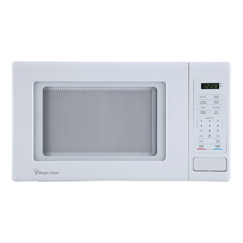 Magic Chef MC99MW 0.9-Cu. Ft. 900-Watt Digital Touch Countertop Microwave (White) | Bigbigmart.com