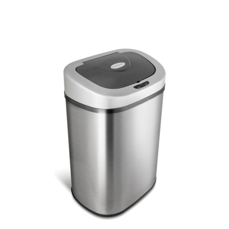 Nine Stars 21.1 Gallon Trash Can, Motion Sensor Touchless Kitchen Trash Can, Stainless Steel | Bigbigmart.com