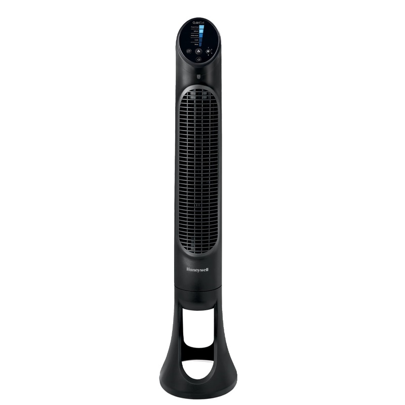 Honeywell QuietSet Oscillating Electric Tower Stand Fan, HYF260B, Black | Bigbigmart.com