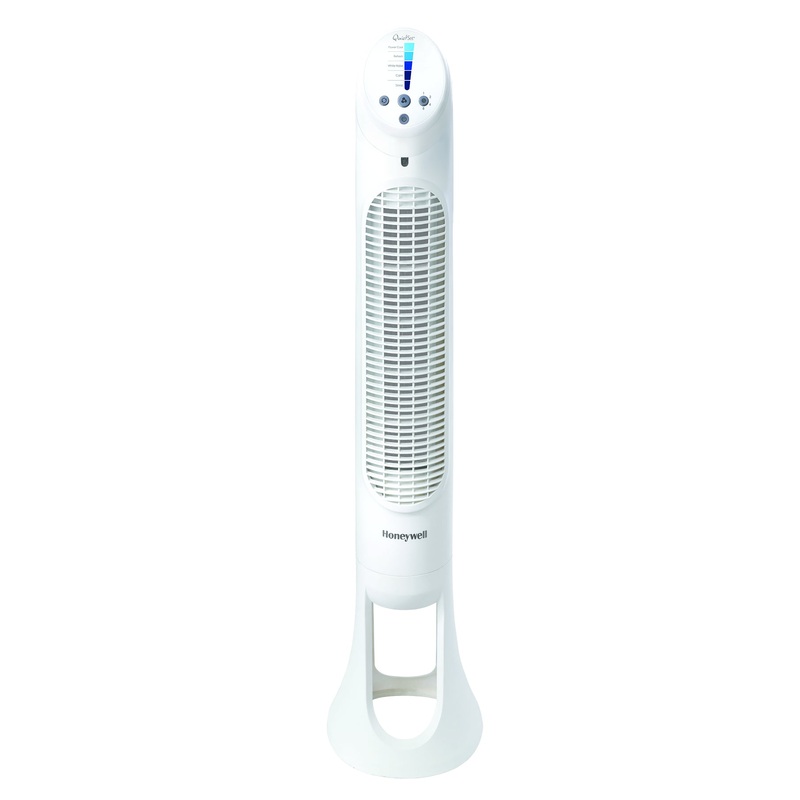 Honeywell QuietSet Tower Whole Room Tower Fan, HYF260W, White | Bigbigmart.com