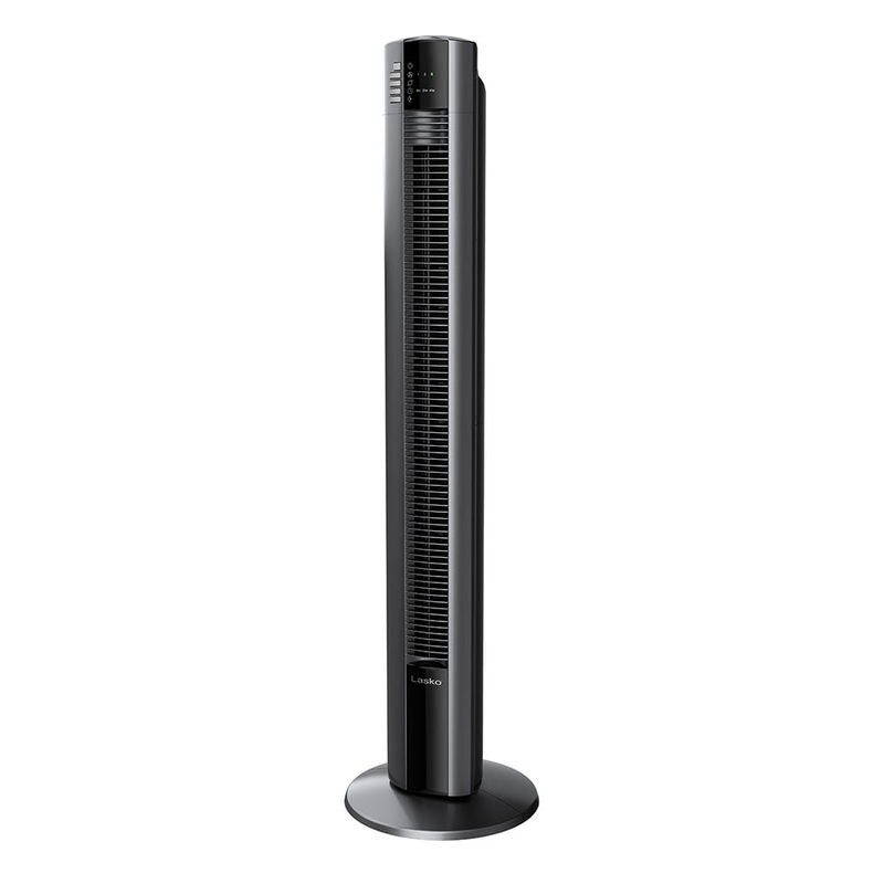 Lasko T48312 48 Inch 3 Speed Oscillating Tower Fan with Nighttime Setting | Bigbigmart.com