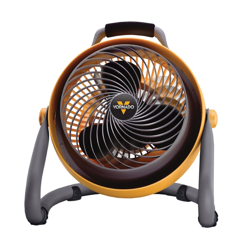 Vornado Air Circulator Heavy Duty Shop Fan 10.2 In. Moves Air Over 100 Ft. 3 Speed Yellow | Bigbigmart.com
