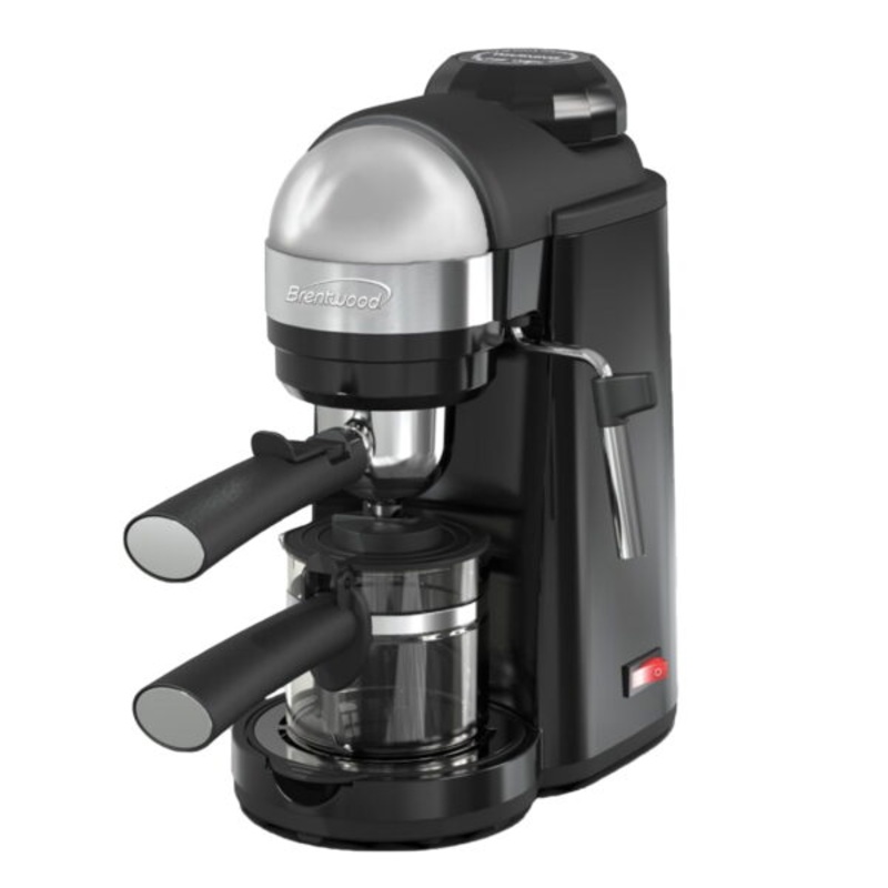 Brentwood GA-135BK Espresso and Cappuccino Maker in Black | Bigbigmart.com
