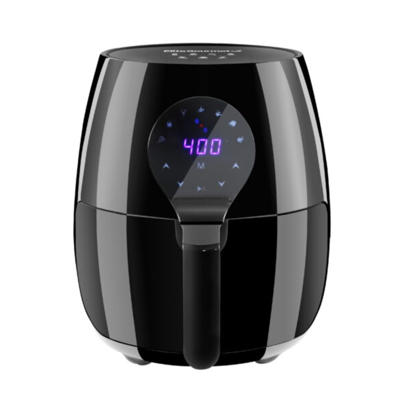 Elite Gourmet 5.3 Qt. Air Fryer (black) | Bigbigmart.com