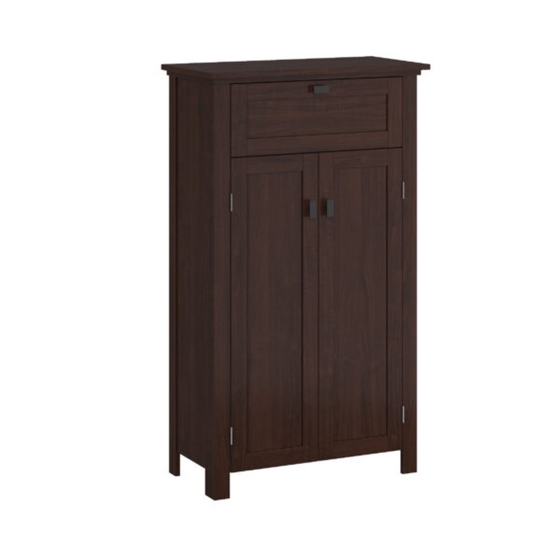 RiverRidge Home Hayward Two-Door Floor Cabinet, Dark Woodgrain | Bigbigmart.com