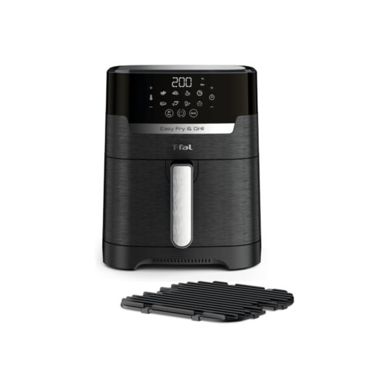 T-fal Easy Fry & Grill XL 2-in-1 Air Fryer Combo, 4.4 quart | Bigbigmart.com