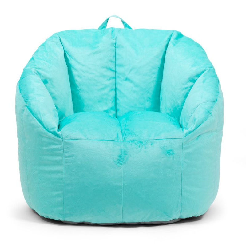 Big Joe Milano Bean Bag Chair, Plush 2.5ft, Mint | Bigbigmart.com