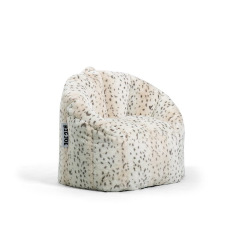Big Joe Milano Bean Bag Chair, Plushie, 2.5ft, Leopard Tie Dye | Bigbigmart.com