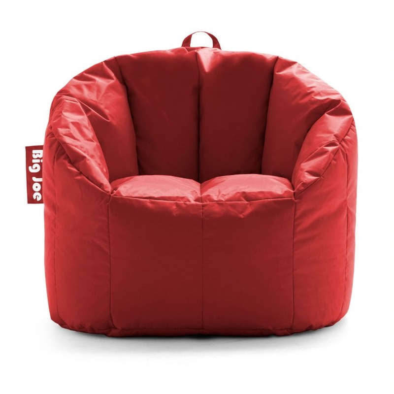 Big Joe Milano Bean Bag Chair, Smartmax 2.5ft, Red | Bigbigmart.com