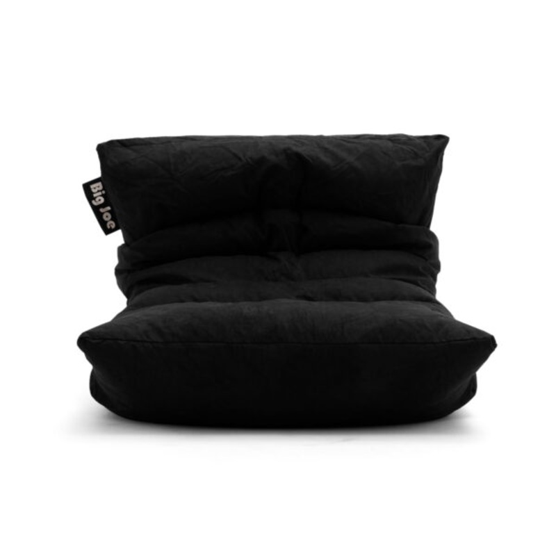 Big Joe Roma Bean Bag Chair, Plush 3ft, Black | Bigbigmart.com