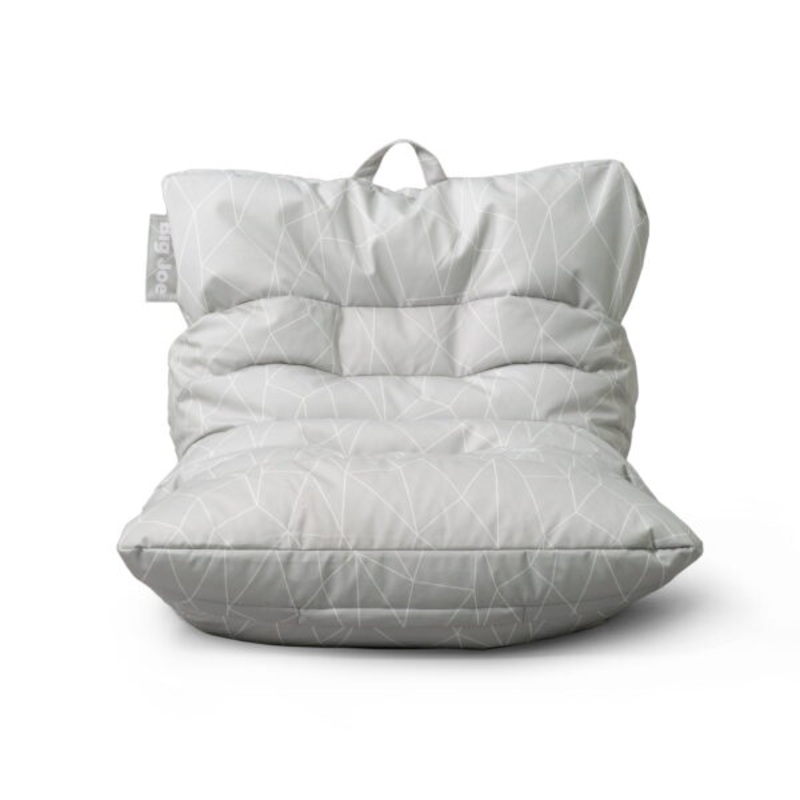 Big Joe Roma Bean Bag Chair, Smartmax 3ft, Moonstone Tessellation | Bigbigmart.com