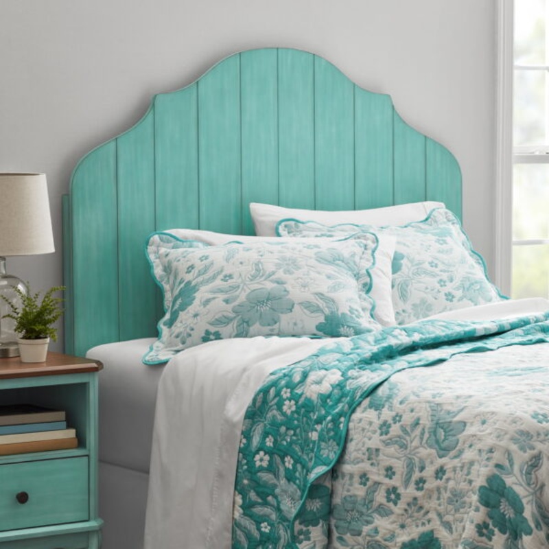 The Pioneer Woman Queen Headboard, Teal | Bigbigmart.com