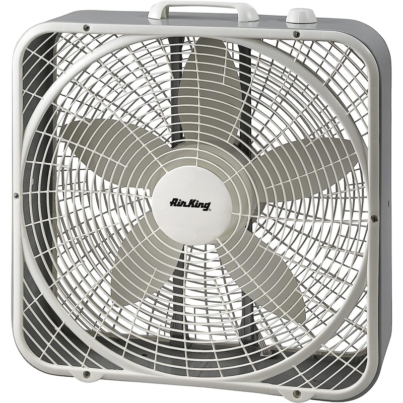 Air King 9723 20-Inch 3-Speed Box Fan , White | Bigbigmart.com