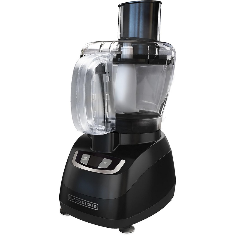 BLACK+DECKER 8-Cup Food Processor, Black, FP1600B | Bigbigmart.com