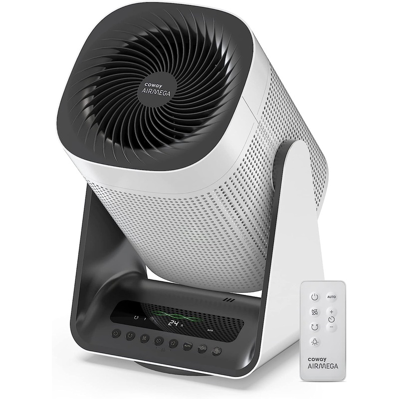 Coway Airmega Aim 2-in-1 Oscillating Fan & True HEPA Air Purifier | Bigbigmart.com