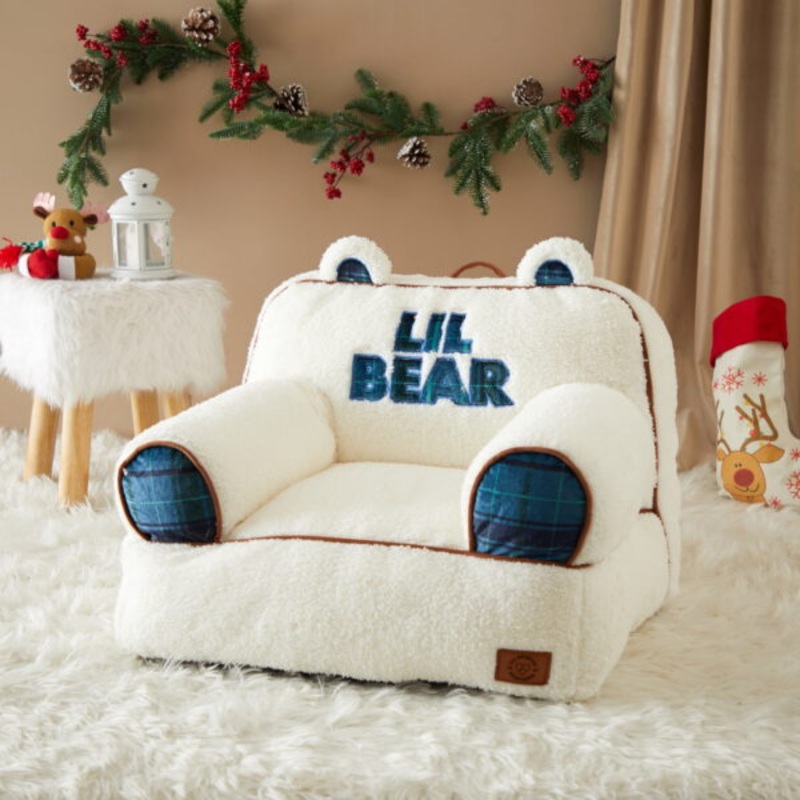 Dearfoams Bean Bag Chair, Navy | Bigbigmart.com