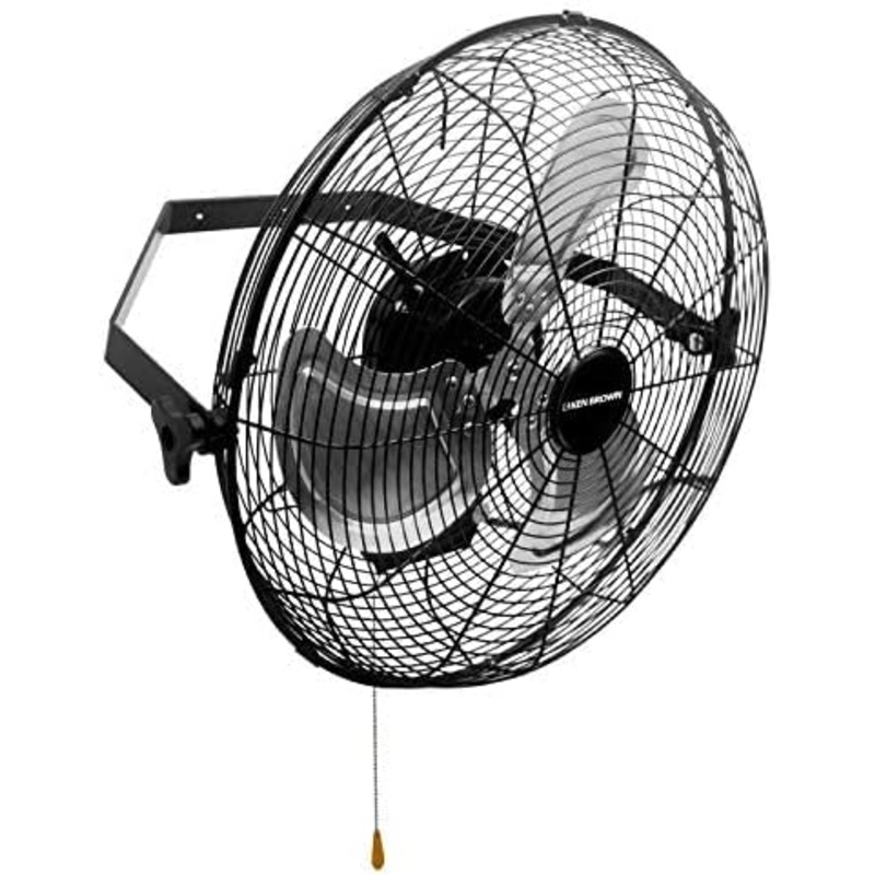 KEN BROWN 18 Inch High Velocity Industrial Wall Mounted Fan 4012CFM 3 Speed for Industrial, Commercial, Residential, and Shop Use – ETL Safety Listed | Bigbigmart.com