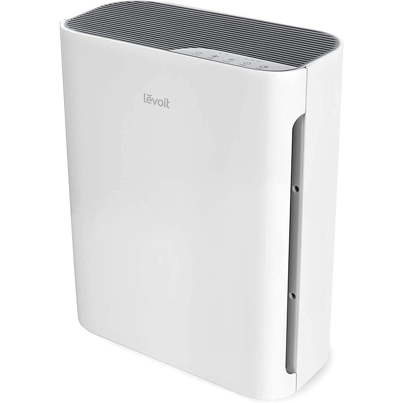 LEVOIT Air Purifiers for Home Large Room, HEPA Filter Cleaner with Washable Filter for Allergies, Smoke, Dust, Pollen, Quiet Odor Eliminators for Bedroom, Pet Hair Remover, Vital 100, Grey | Bigbigmart.com