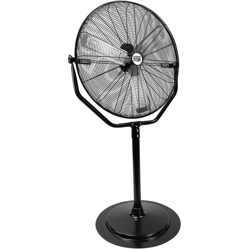 Maxx Air Extreme Power Industrial Pedestal Fan | Heavy Duty 30 Stand Fan | Bigbigmart.com