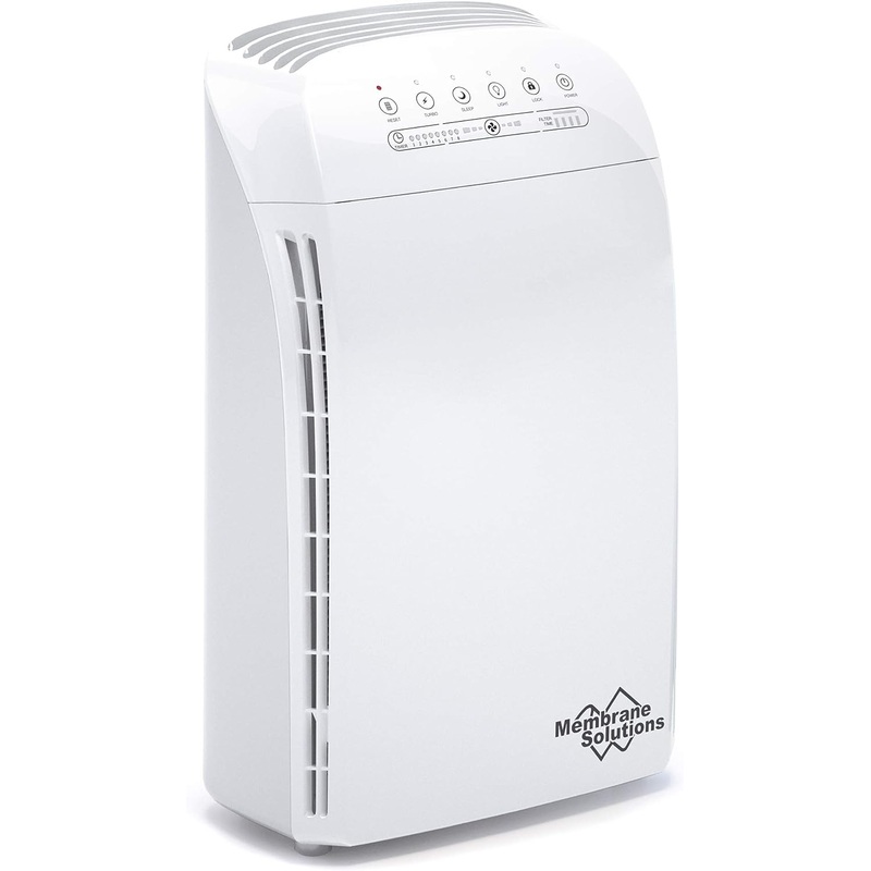 MSA3 Air Purifier for Home Large Room, H13 True HEPA Filter Air Purifiers for Bedroom 25db, 100% Ozone Free Air Cleaner for Smoker, Pet and Allergies Remove 99.97% Allergens, Dust, Odor, Smoke, Pollen | Bigbigmart.com