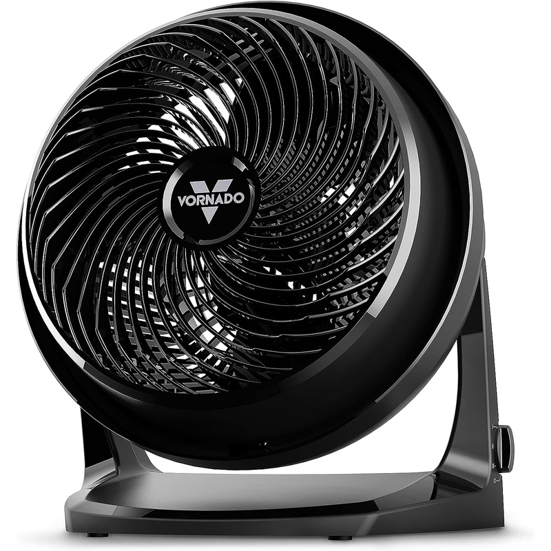 Vornado 62 Whole Room Air Circulator Fan with 3 Speeds, Black | Bigbigmart.com