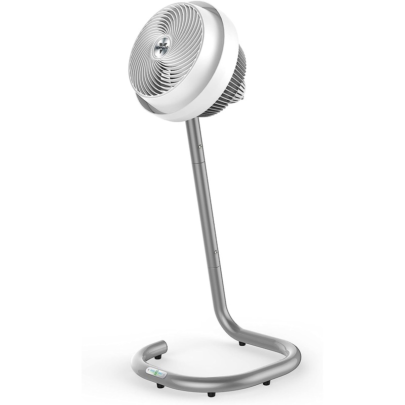 Vornado 693DC Energy Smart Mid-Size Air Circulator Fan with Variable Speed Control and Adjustable Height, White | Bigbigmart.com