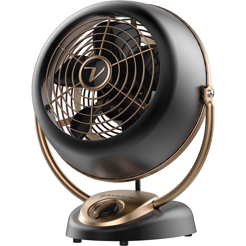 Vornado VFAN Alchemy Vintage Fan, Gunmetal | Bigbigmart.com