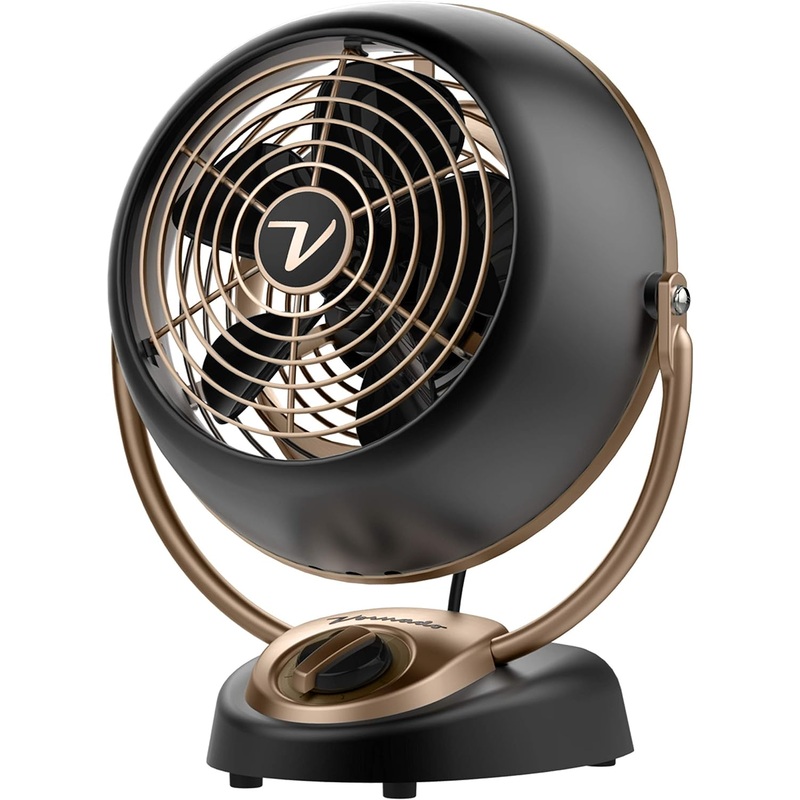 Vornado VFAN Petite Alchemy Vintage Fan, Gunmetal (CR1-0279-102) | Bigbigmart.com