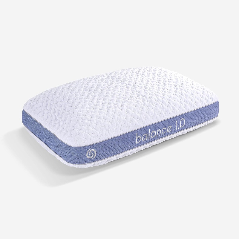 Bedgear Balance Performance Pillow Size 1.0 – Firm Moisture Wicking Pillows for All Positions – Back, Side, Stomach Sleepers Includes Hypoallergenic, Washable, and Removable Cover- White | Bigbigmart.com