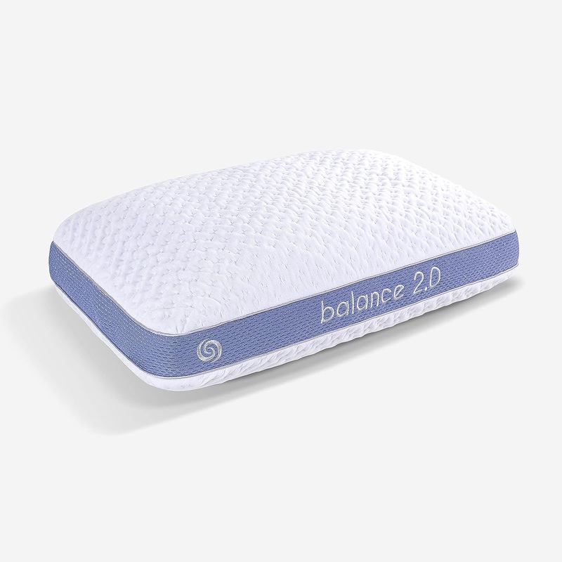 Bedgear Balance Performance Pillow Size 2.0 – Firm Moisture Wicking Pillows for All Positions – Back, Side, Stomach Sleepers Includes Hypoallergenic, Washable, and Removable Cover- White | Bigbigmart.com