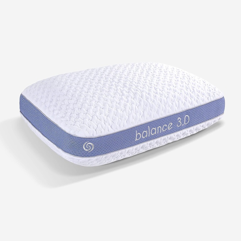 Bedgear Balance Performance Pillow Size 3.0 – Firm Moisture Wicking Pillows for All Positions – Back, Side, Stomach Sleepers Includes Hypoallergenic, Washable, and Removable Cover- White | Bigbigmart.com