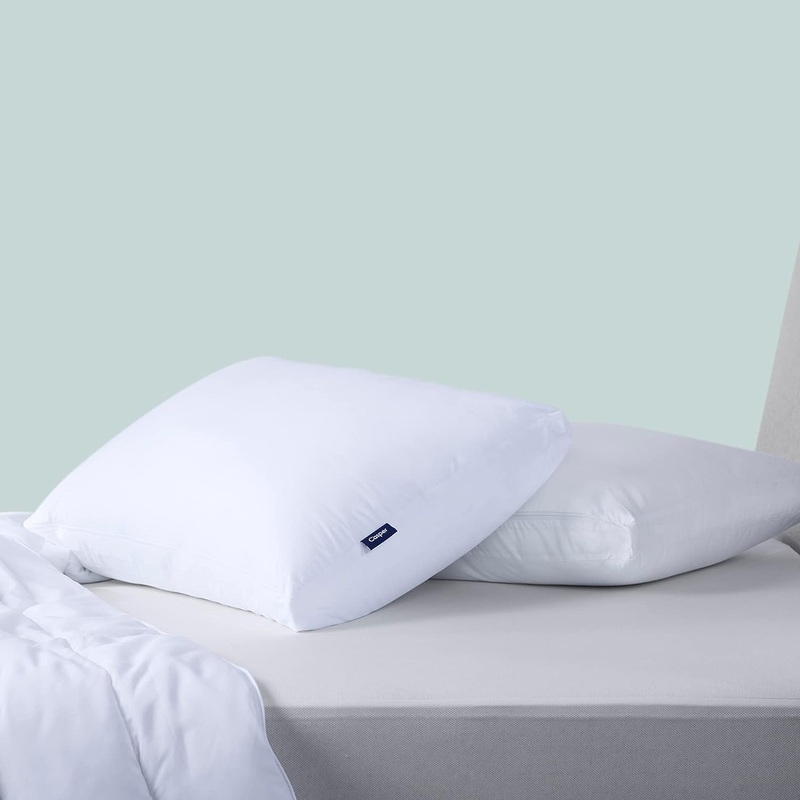 Casper Original Pillow for Sleeping, King, White, Two Pack | Bigbigmart.com