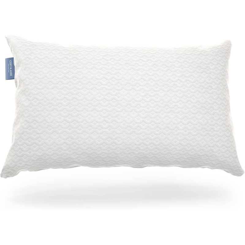 Cosy House Collection Luxury Bamboo Viscose Shredded Memory Foam Pillow – Adjustable & Removable Fill – Soft, Cool & Breathable Cover with Zipper Closure for Side, Back, & Stomach Sleepers (King) | Bigbigmart.com