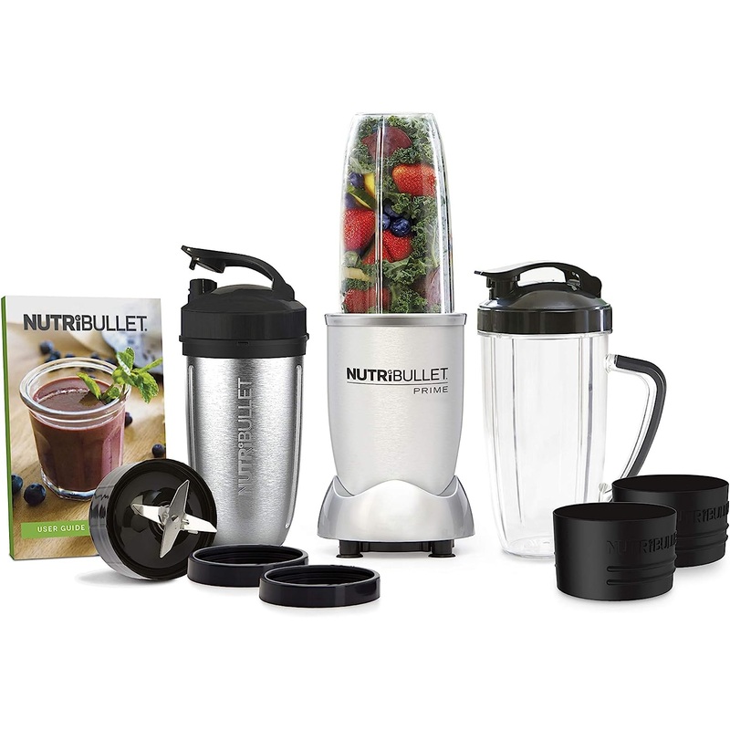 NutriBullet 1000 Watt PRIME Edition, 12-Piece High-Speed Blender/Mixer System, Includes Stainless Steel Insulated Cup, and Recipe Book | Bigbigmart.com