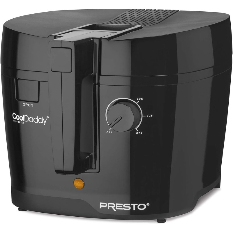 Presto 05442 CoolDaddy Cool-touch Deep Fryer – Black | Bigbigmart.com