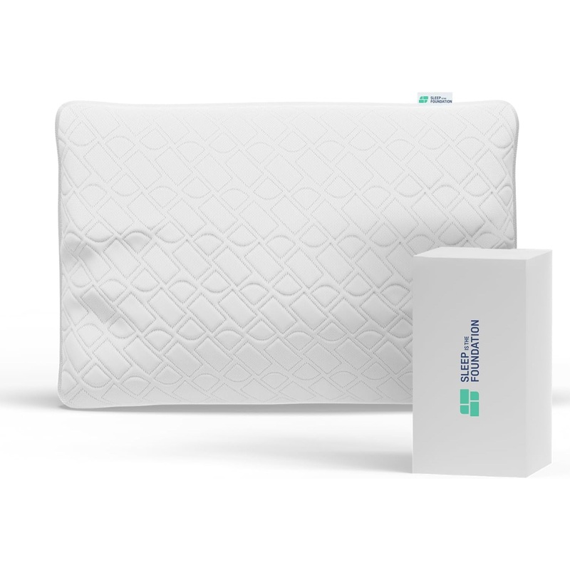 SLEEP IS THE FOUNDATION Gel Memory Foam Pillow for Sleeping – Adjustable & Cooling Pillow for Side Sleepers and All Sleeping Positions – King Size Pillow | Bigbigmart.com