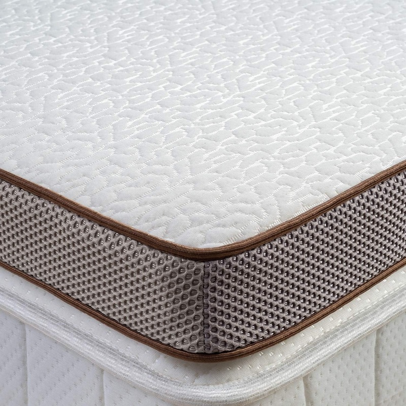 BedStory 3 Inch Gel Infused Toppers for Queen Size Bed, Premium Mattress Pad with Removable Soft Cover, 2-Layer Ventilated Design & High-Density Memory Foam | Bigbigmart.com