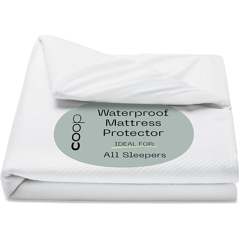 Coop Home Goods Ultra-Luxe Mattress Protector Full – Smooth Top Mattress Pad, Waterproof Mattress Cover, Up to 18 Inches Deep, Machine Washable Mattress Topper, Noiseless and Comfort – Full (54×75) | Bigbigmart.com
