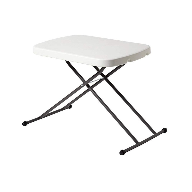Iceberg – ICE65490 IndestrucTable TOO 1200 Series Resin Personal Folding Table 30 x 20, Platinum | Bigbigmart.com