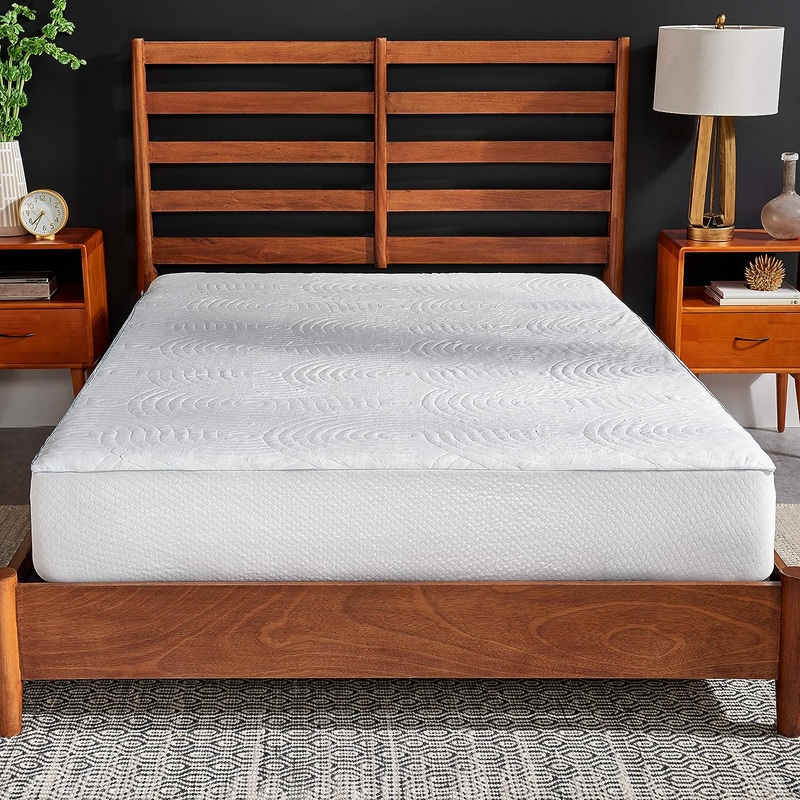 Tempur-Pedic Cool Luxury Mattress Protector, California King, White | Bigbigmart.com