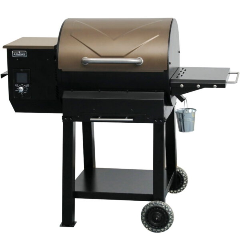 Asmoke AS550 Wood Pellet Grill Smoker 515 sq. in. Bronze | Bigbigmart.com