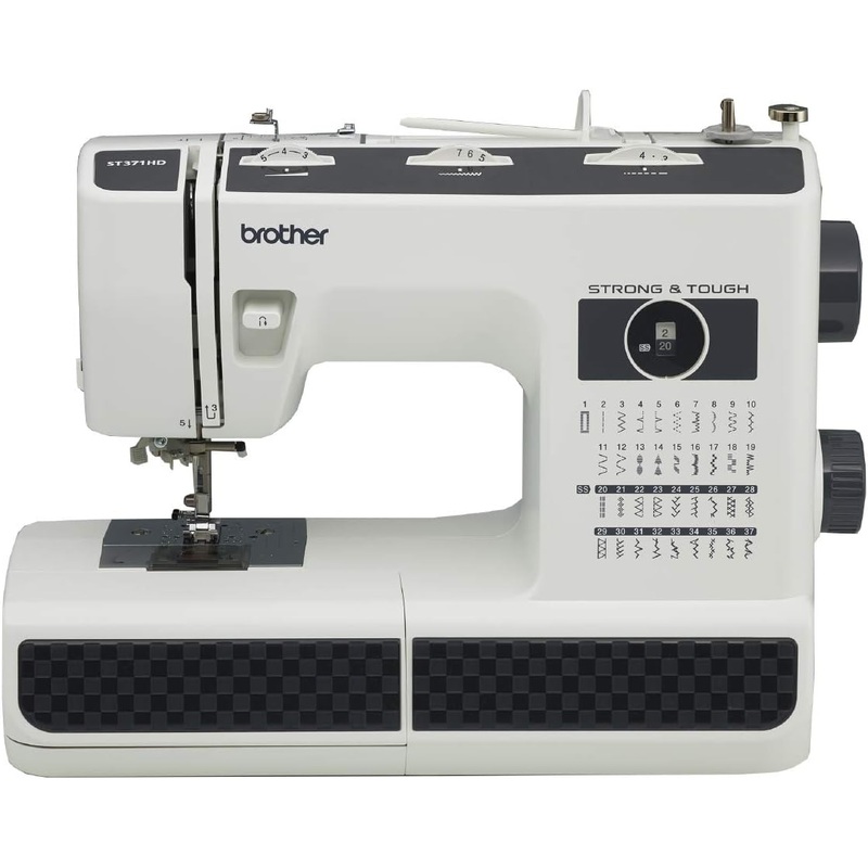 Brother Sewing Machine, ST371HD, 37 Built-in Stitches, 6 Included Sewing Feet, Free Arm Option | Bigbigmart.com